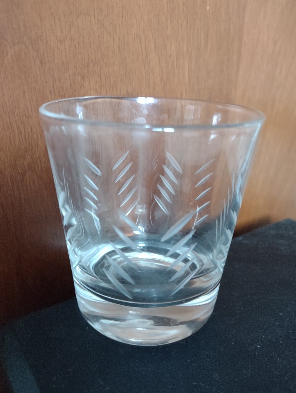 Stemless Glass Etched